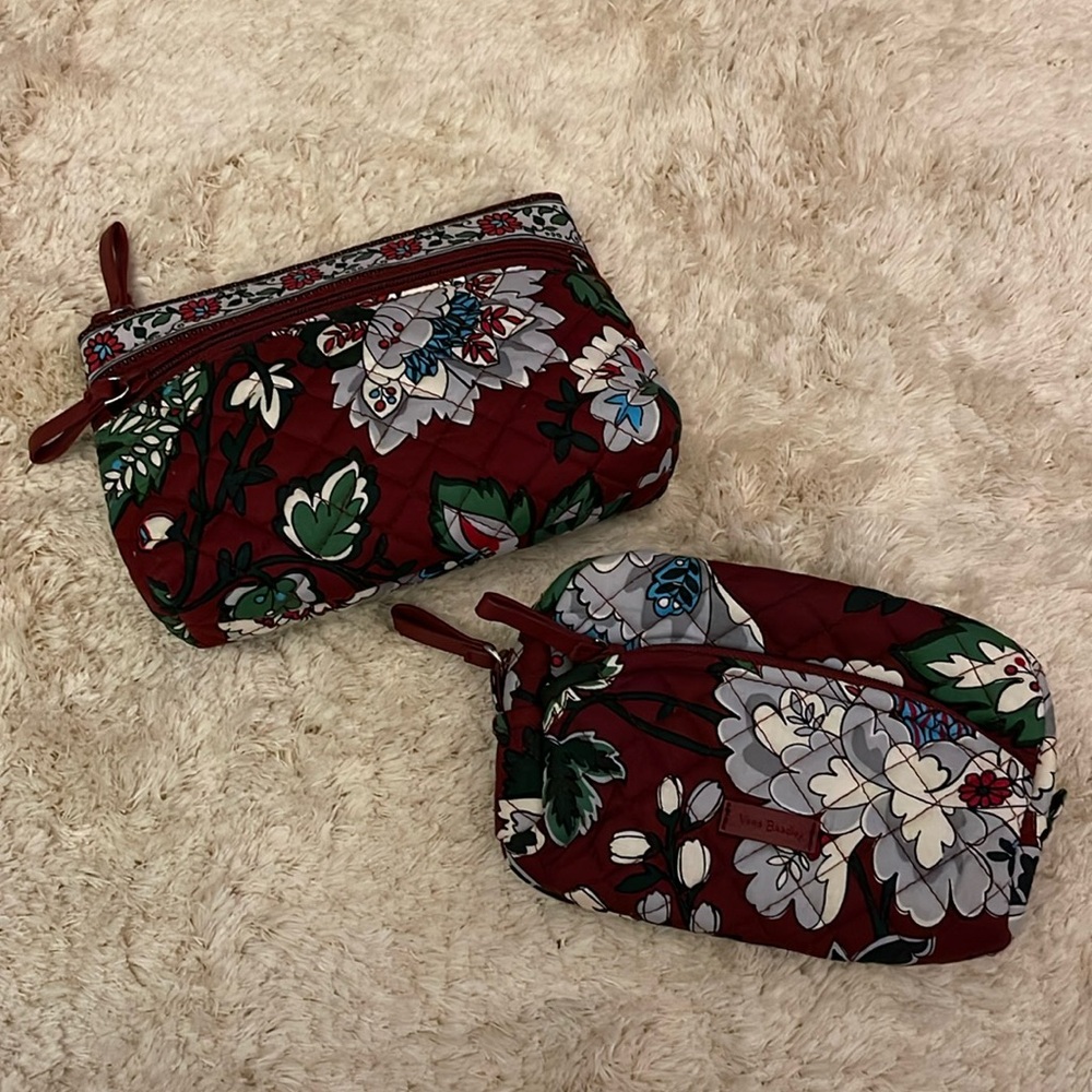 Vera Bradley small cosmetic bags